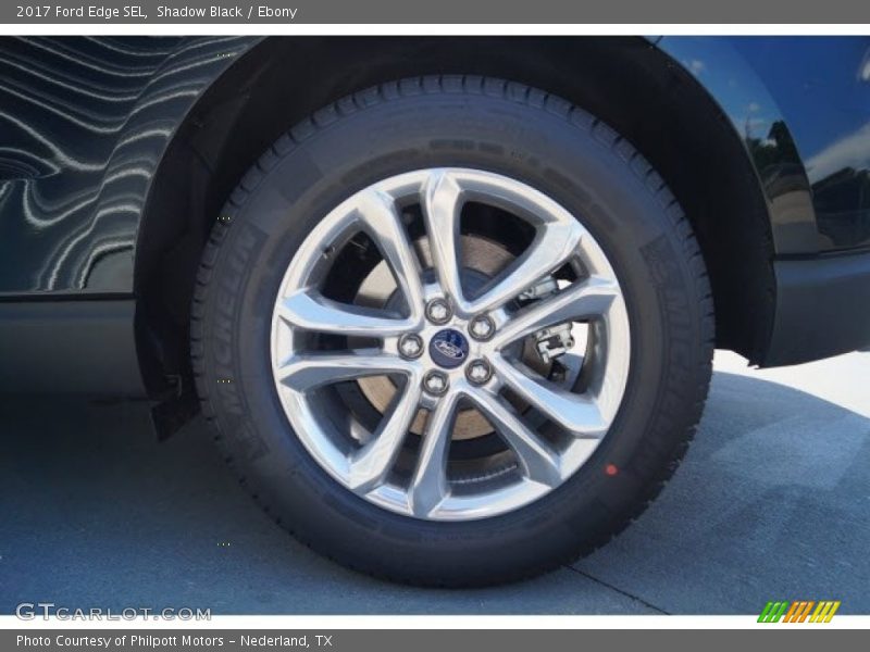 Shadow Black / Ebony 2017 Ford Edge SEL