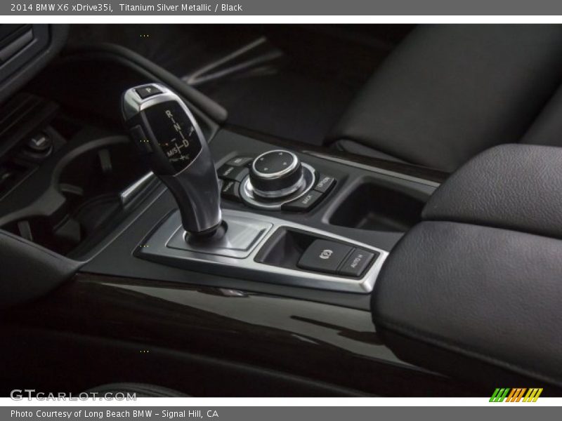 Titanium Silver Metallic / Black 2014 BMW X6 xDrive35i