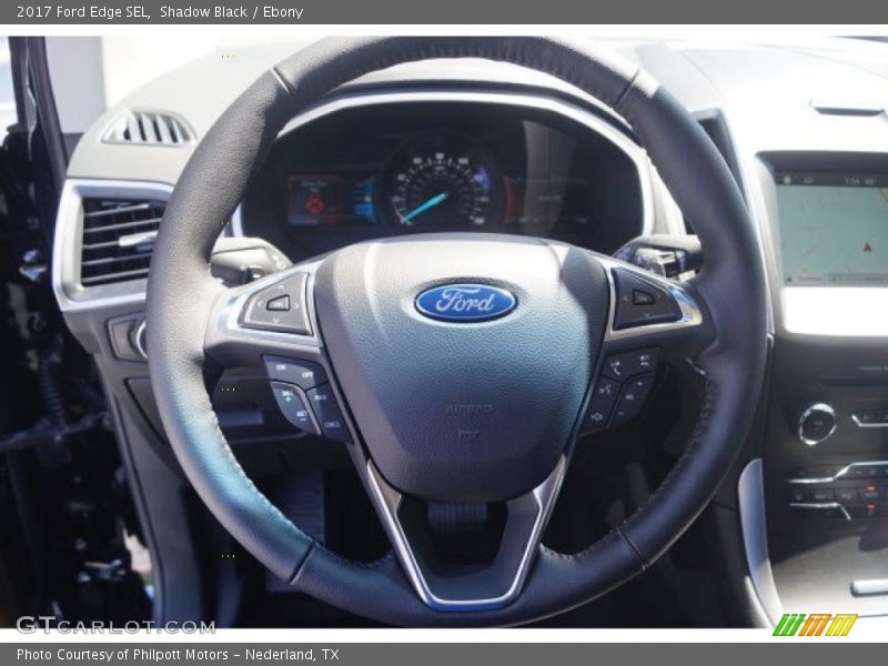 Shadow Black / Ebony 2017 Ford Edge SEL
