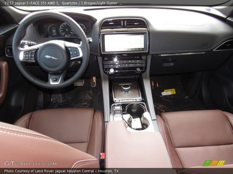 Dashboard of 2017 F-PACE 35t AWD S