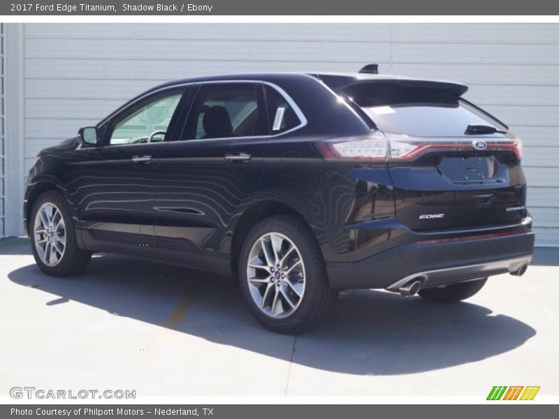 Shadow Black / Ebony 2017 Ford Edge Titanium
