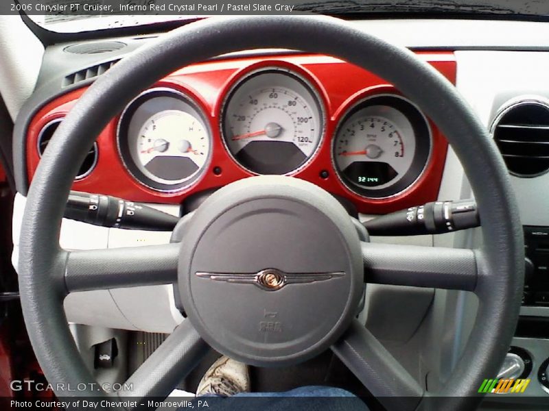 Inferno Red Crystal Pearl / Pastel Slate Gray 2006 Chrysler PT Cruiser