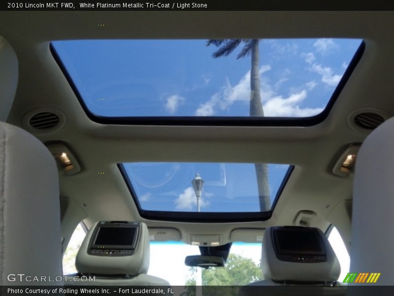 Sunroof of 2010 MKT FWD