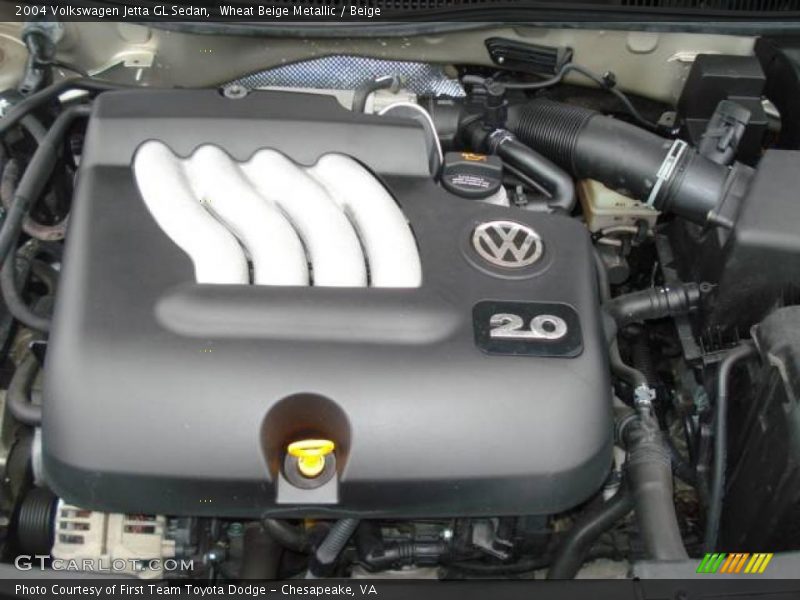 Wheat Beige Metallic / Beige 2004 Volkswagen Jetta GL Sedan