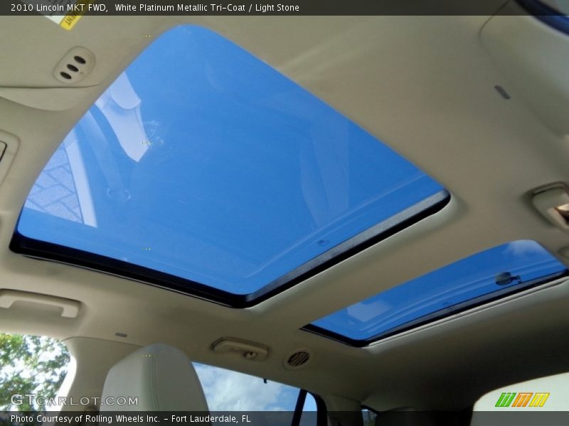 Sunroof of 2010 MKT FWD