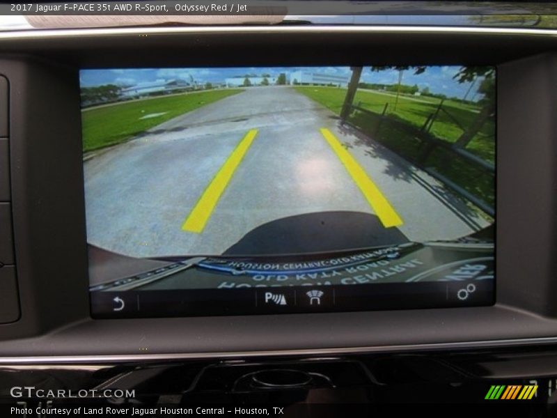 Odyssey Red / Jet 2017 Jaguar F-PACE 35t AWD R-Sport