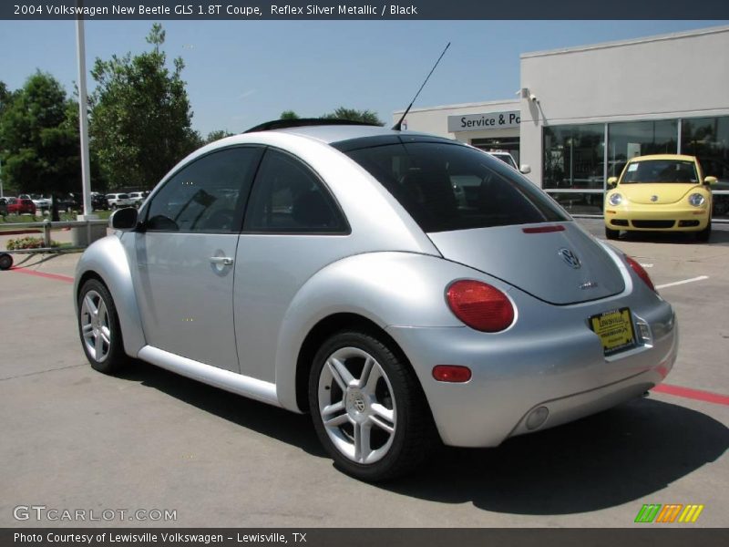Reflex Silver Metallic / Black 2004 Volkswagen New Beetle GLS 1.8T Coupe