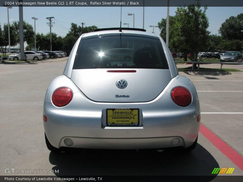 Reflex Silver Metallic / Black 2004 Volkswagen New Beetle GLS 1.8T Coupe