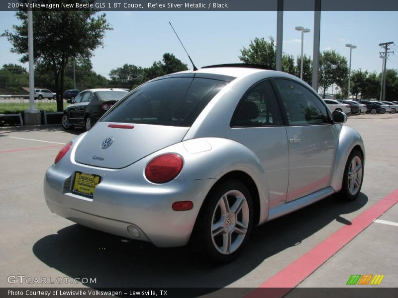 Reflex Silver Metallic / Black 2004 Volkswagen New Beetle GLS 1.8T Coupe
