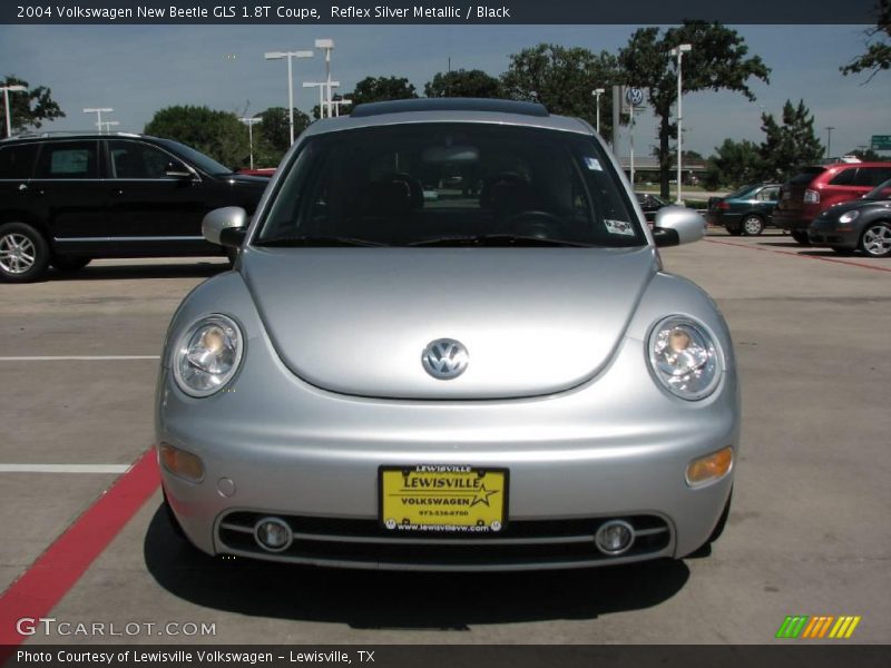 Reflex Silver Metallic / Black 2004 Volkswagen New Beetle GLS 1.8T Coupe