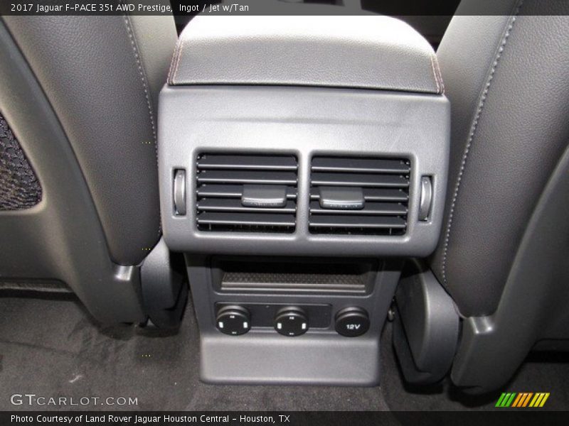 Ingot / Jet w/Tan 2017 Jaguar F-PACE 35t AWD Prestige