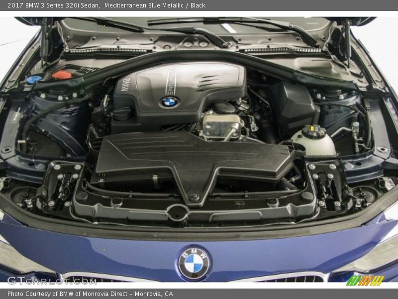  2017 3 Series 320i Sedan Engine - 2.0 Liter DI TwinPower Turbocharged DOHC 16-Valve VVT 4 Cylinder