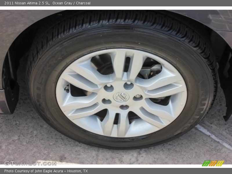 Ocean Gray / Charcoal 2011 Nissan Altima 2.5 SL