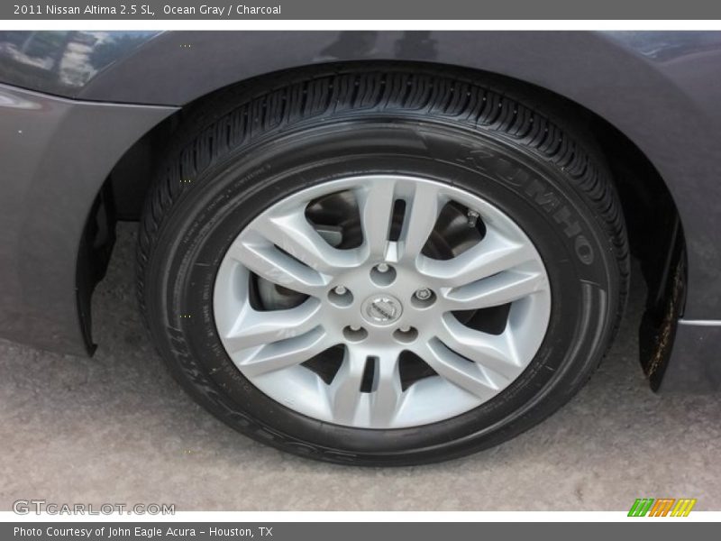 Ocean Gray / Charcoal 2011 Nissan Altima 2.5 SL