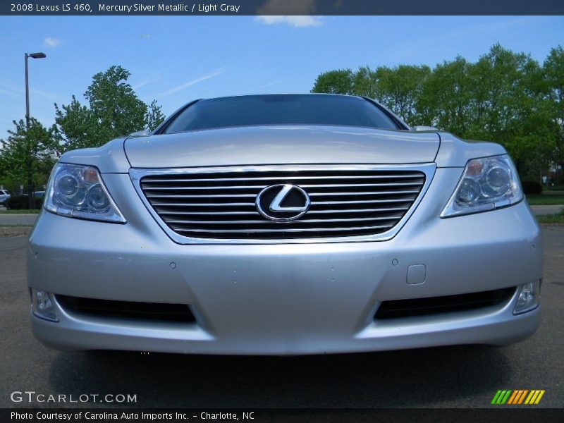 Mercury Silver Metallic / Light Gray 2008 Lexus LS 460