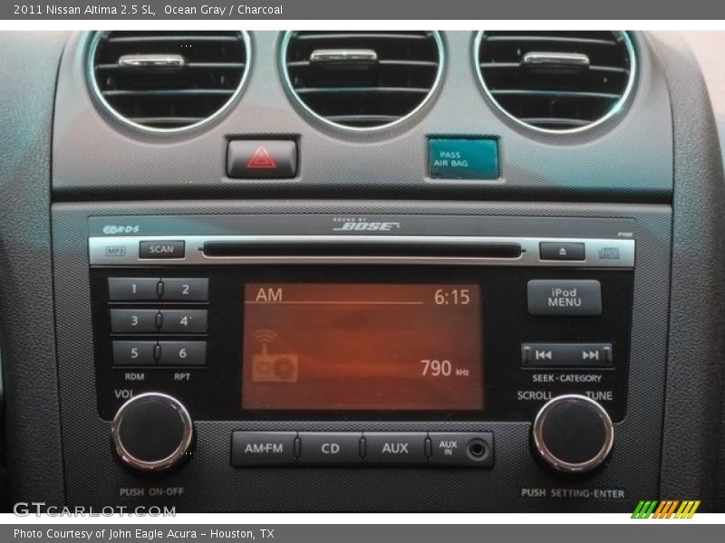 Ocean Gray / Charcoal 2011 Nissan Altima 2.5 SL