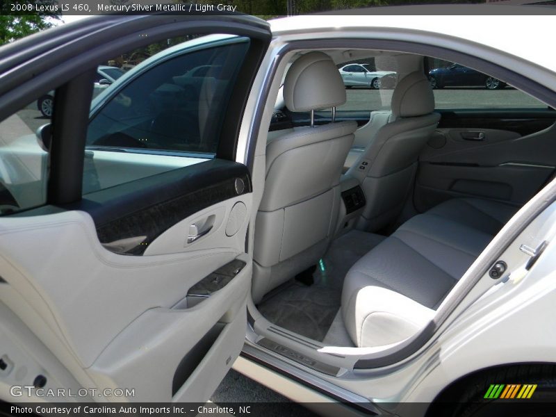 Mercury Silver Metallic / Light Gray 2008 Lexus LS 460