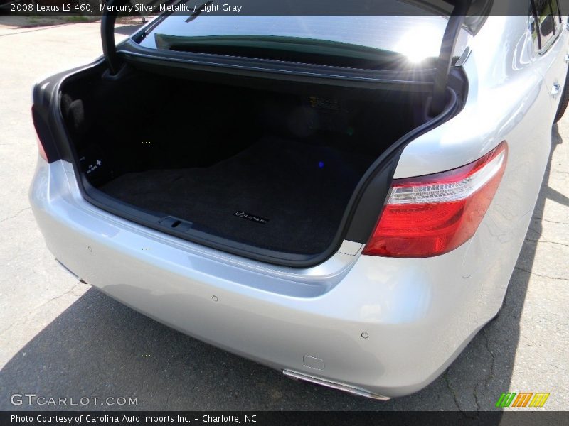 Mercury Silver Metallic / Light Gray 2008 Lexus LS 460