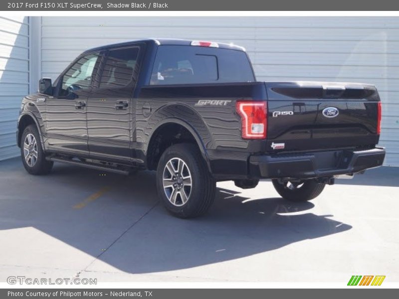 Shadow Black / Black 2017 Ford F150 XLT SuperCrew