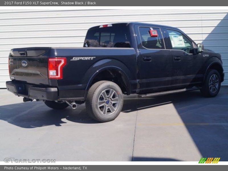 Shadow Black / Black 2017 Ford F150 XLT SuperCrew