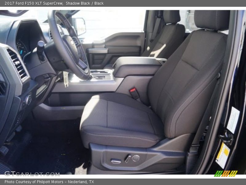 Shadow Black / Black 2017 Ford F150 XLT SuperCrew