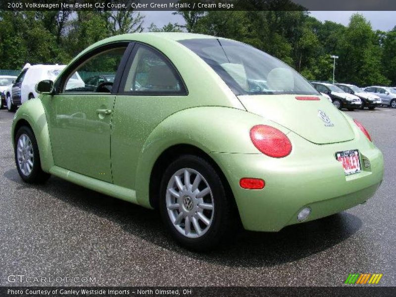 Cyber Green Metallic / Cream Beige 2005 Volkswagen New Beetle GLS Coupe