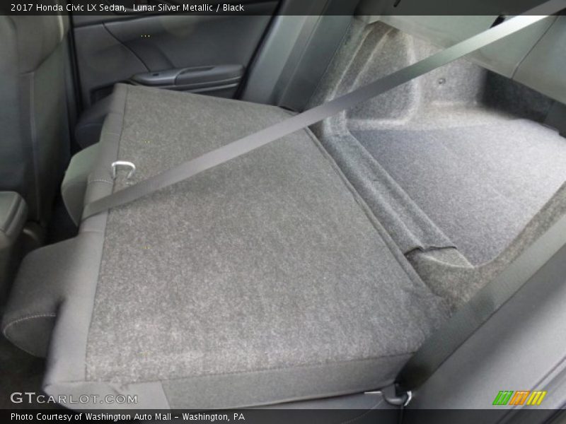 Lunar Silver Metallic / Black 2017 Honda Civic LX Sedan