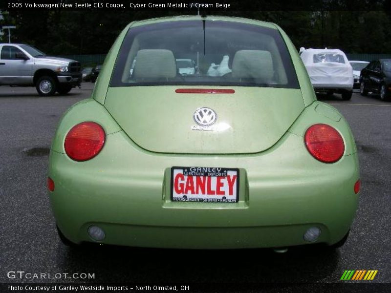Cyber Green Metallic / Cream Beige 2005 Volkswagen New Beetle GLS Coupe
