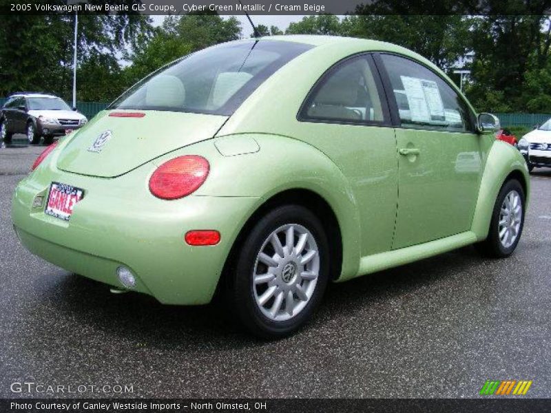 Cyber Green Metallic / Cream Beige 2005 Volkswagen New Beetle GLS Coupe