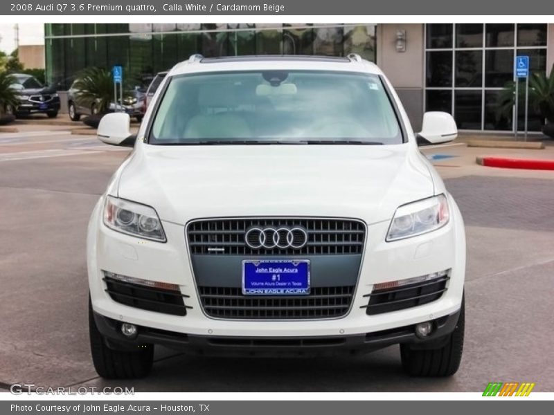 Calla White / Cardamom Beige 2008 Audi Q7 3.6 Premium quattro