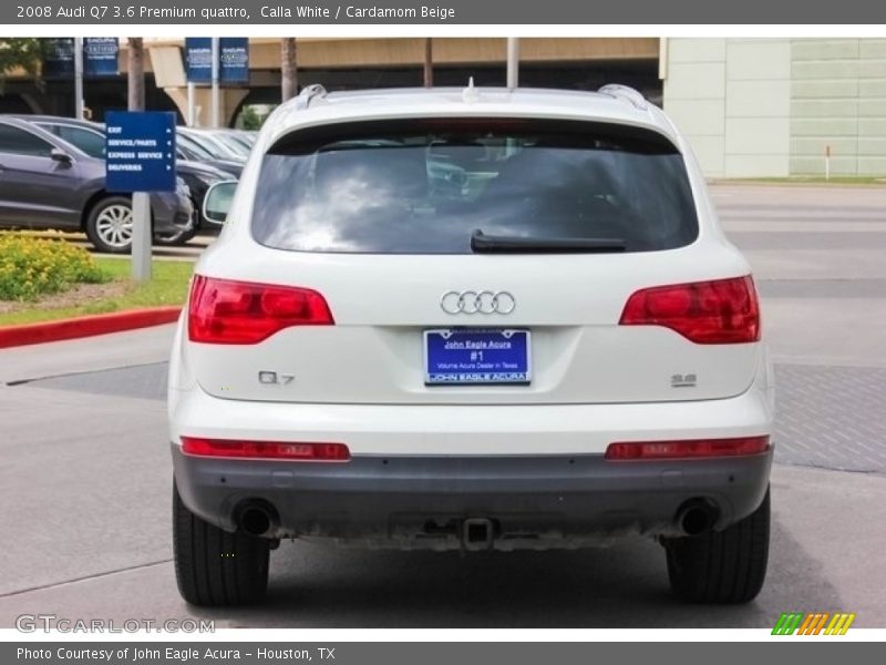 Calla White / Cardamom Beige 2008 Audi Q7 3.6 Premium quattro