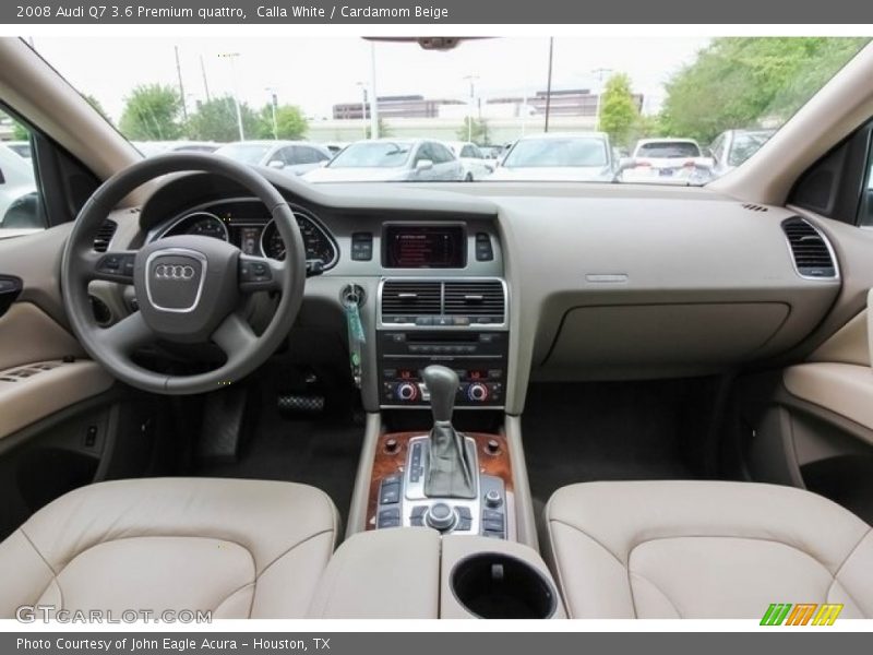 Calla White / Cardamom Beige 2008 Audi Q7 3.6 Premium quattro
