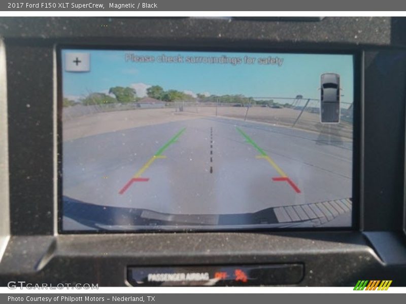 Magnetic / Black 2017 Ford F150 XLT SuperCrew