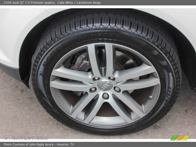 Calla White / Cardamom Beige 2008 Audi Q7 3.6 Premium quattro