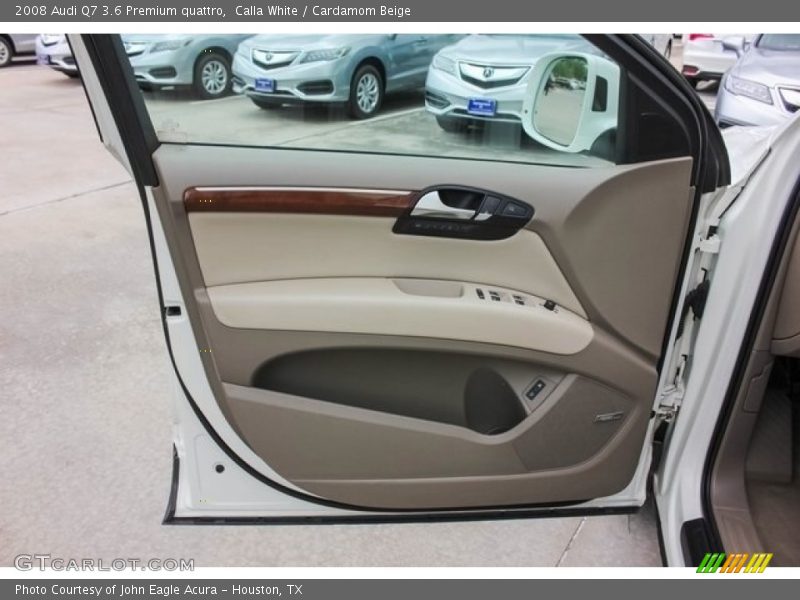 Calla White / Cardamom Beige 2008 Audi Q7 3.6 Premium quattro