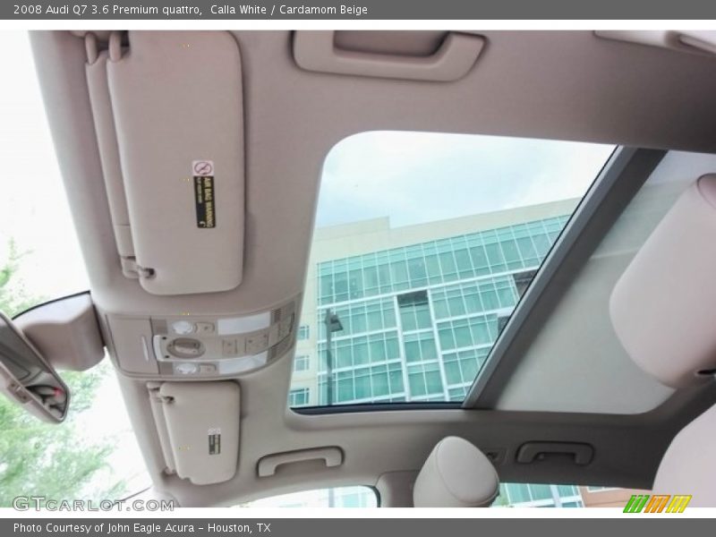 Calla White / Cardamom Beige 2008 Audi Q7 3.6 Premium quattro