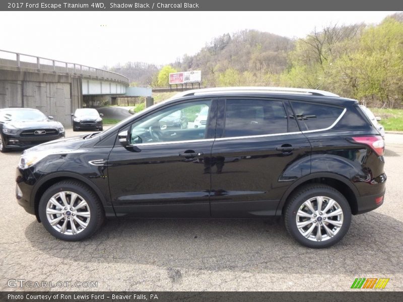 Shadow Black / Charcoal Black 2017 Ford Escape Titanium 4WD