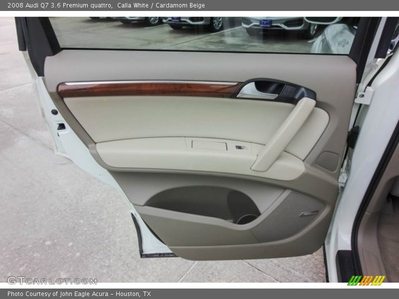 Calla White / Cardamom Beige 2008 Audi Q7 3.6 Premium quattro