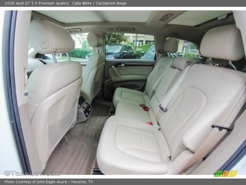 Calla White / Cardamom Beige 2008 Audi Q7 3.6 Premium quattro
