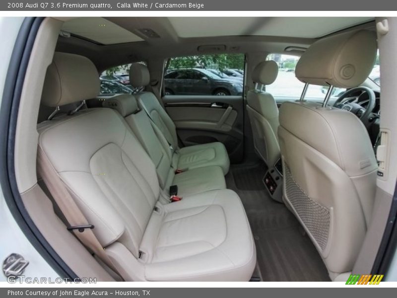 Calla White / Cardamom Beige 2008 Audi Q7 3.6 Premium quattro