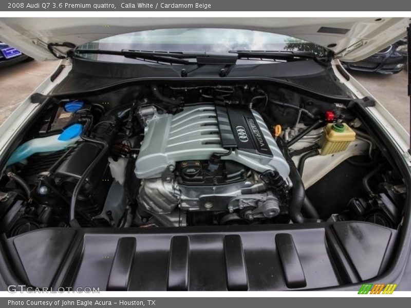 Calla White / Cardamom Beige 2008 Audi Q7 3.6 Premium quattro