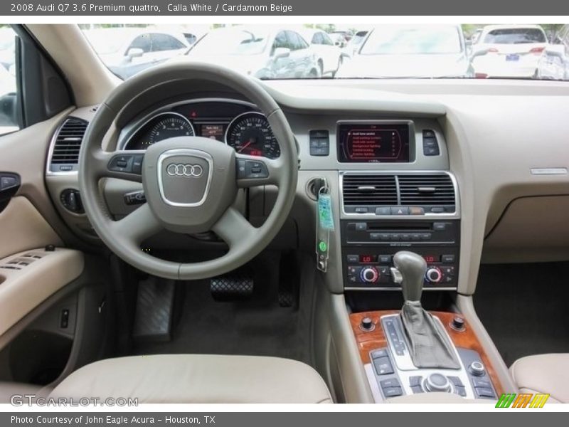Calla White / Cardamom Beige 2008 Audi Q7 3.6 Premium quattro