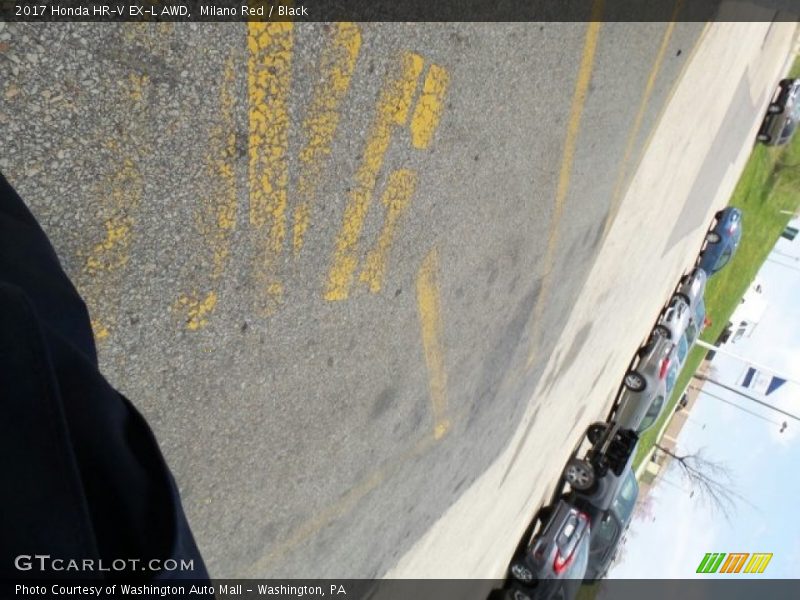 Milano Red / Black 2017 Honda HR-V EX-L AWD