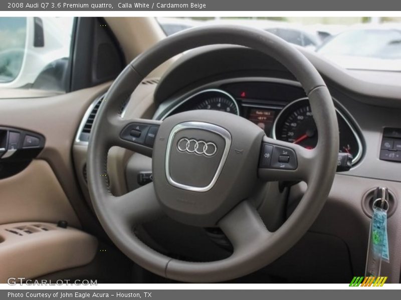 Calla White / Cardamom Beige 2008 Audi Q7 3.6 Premium quattro