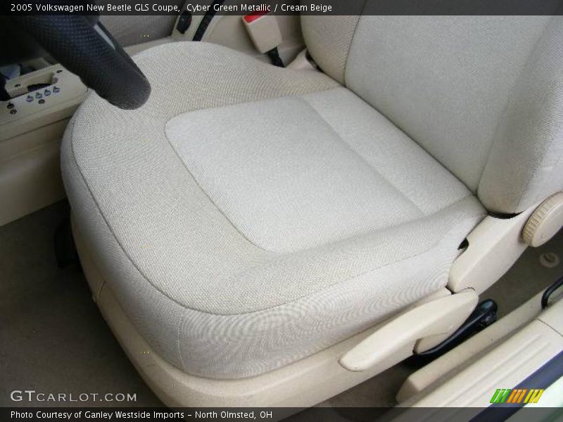 Cyber Green Metallic / Cream Beige 2005 Volkswagen New Beetle GLS Coupe