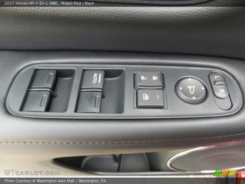 Milano Red / Black 2017 Honda HR-V EX-L AWD