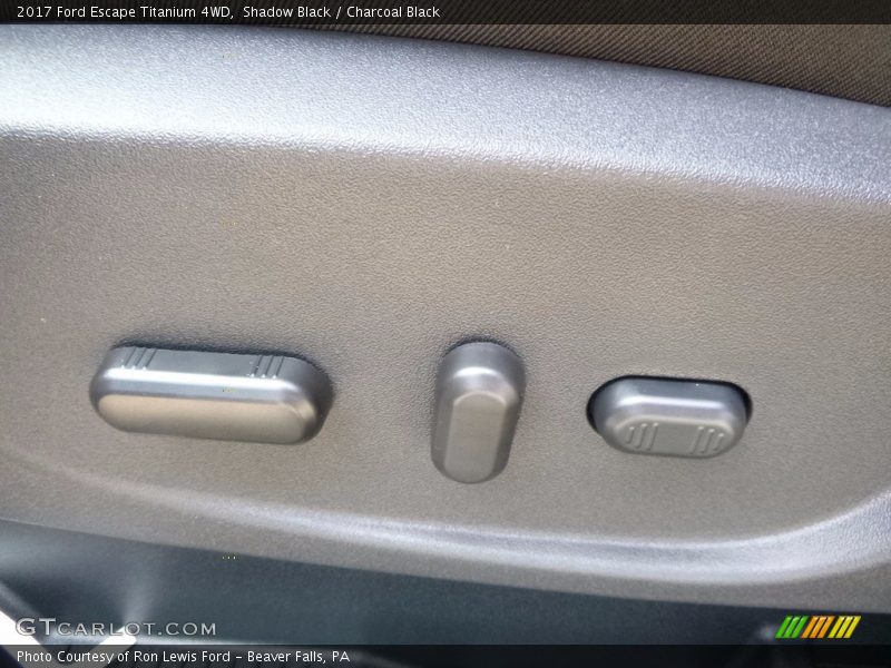 Shadow Black / Charcoal Black 2017 Ford Escape Titanium 4WD