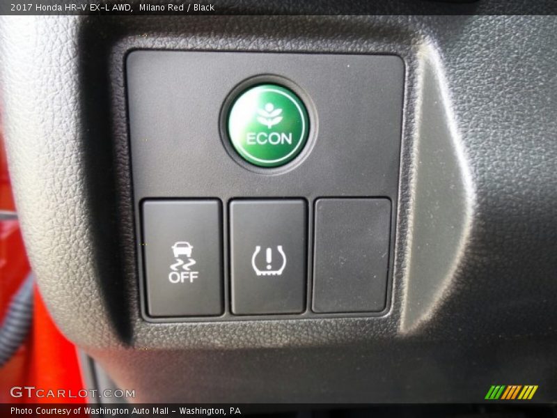 Milano Red / Black 2017 Honda HR-V EX-L AWD