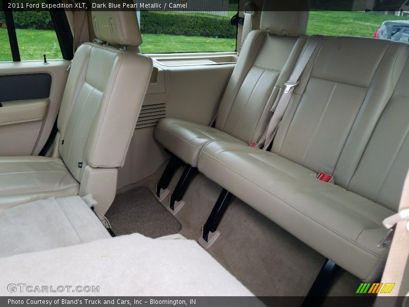Dark Blue Pearl Metallic / Camel 2011 Ford Expedition XLT