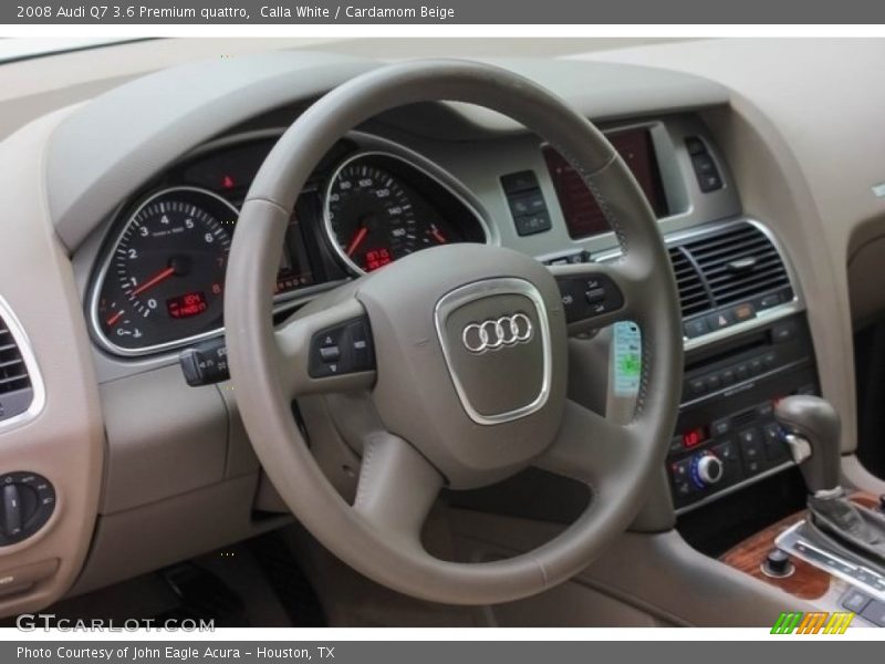 Calla White / Cardamom Beige 2008 Audi Q7 3.6 Premium quattro